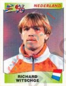 88 Richard Witschge – UEFA Euro England 1996 Panini