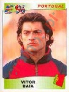 297 Vitor Baia – UEFA Euro England 1996 Panini