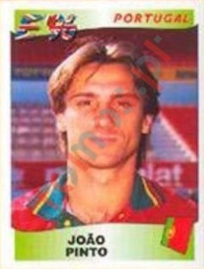 310 João Pinto – UEFA Euro England 1996 Panini