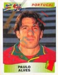 312 Paulo Alves – UEFA Euro England 1996 Panini