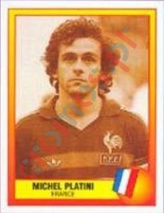 13 1984 - Michel Platini – UEFA Euro England 1996 Panini