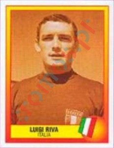 6 1968 - Luigi Riva – UEFA Euro England 1996 Panini