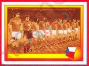 9 1976 - Ceskoslovensko – UEFA Euro England 1996 Panini