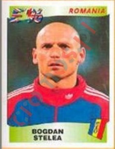 157 Bogdan Stelea – UEFA Euro England 1996 Panini
