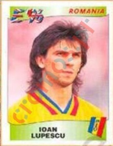 165 Ioan Lupescu – UEFA Euro England 1996 Panini