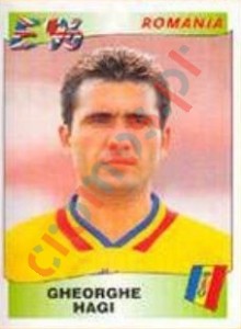 167 Gheorghe Hagi – UEFA Euro England 1996 Panini
