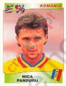 168 Nica Panduru – UEFA Euro England 1996 Panini