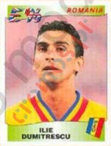 169 Ilie Dumitrescu – UEFA Euro England 1996 Panini