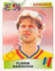 172 Florin Raducioiu – UEFA Euro England 1996 Panini