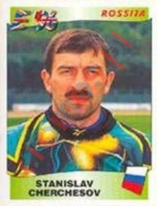 257 Stanislav Cherchesov – UEFA Euro England 1996 Panini