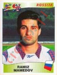 260 Ramiz Mamedov – UEFA Euro England 1996 Panini