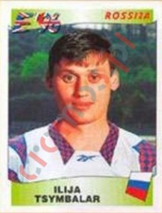 262 Ilya Tsymbalar – UEFA Euro England 1996 Panini