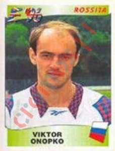 263 Viktor Onopko – UEFA Euro England 1996 Panini