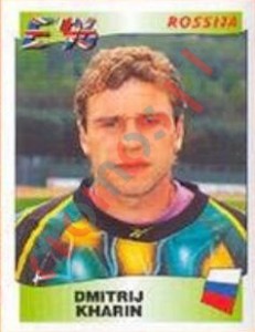 274 Dmitri Kharin – UEFA Euro England 1996 Panini