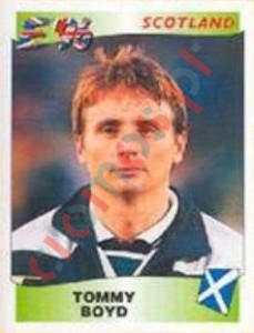 100 Tommy Boyd – UEFA Euro England 1996 Panini