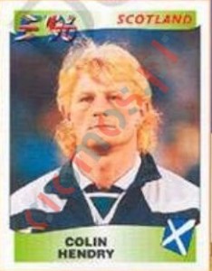 101 Colin Hendry – UEFA Euro England 1996 Panini