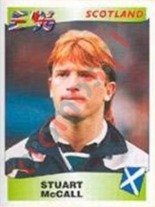 103 Stuart McCall – UEFA Euro England 1996 Panini