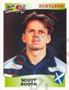 108 Scott Booth – UEFA Euro England 1996 Panini