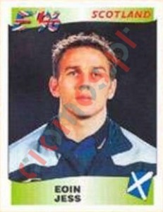 113 Eoin Jess – UEFA Euro England 1996 Panini