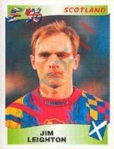 97 Jim Leighton – UEFA Euro England 1996 Panini