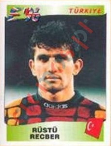 317 Rüstü Recber – UEFA Euro England 1996 Panini