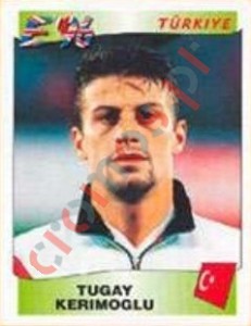 324 Tugay Kerimoglu – UEFA Euro England 1996 Panini