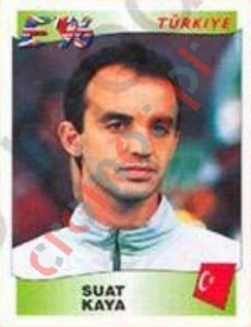 329 Suat Kaya – UEFA Euro England 1996 Panini
