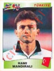 333 Hami Mandirali – UEFA Euro England 1996 Panini