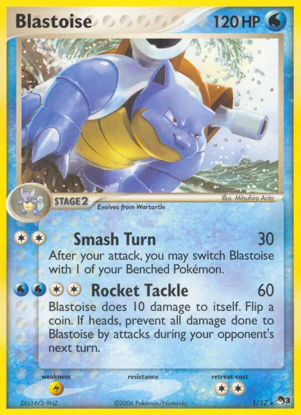 1 Blastoise – POP Series 3
