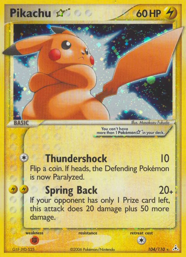 104 Pikachu Star – Holon Phantoms