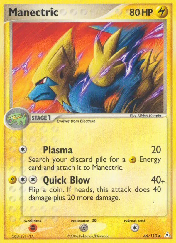 46 Manectric – Holon Phantoms