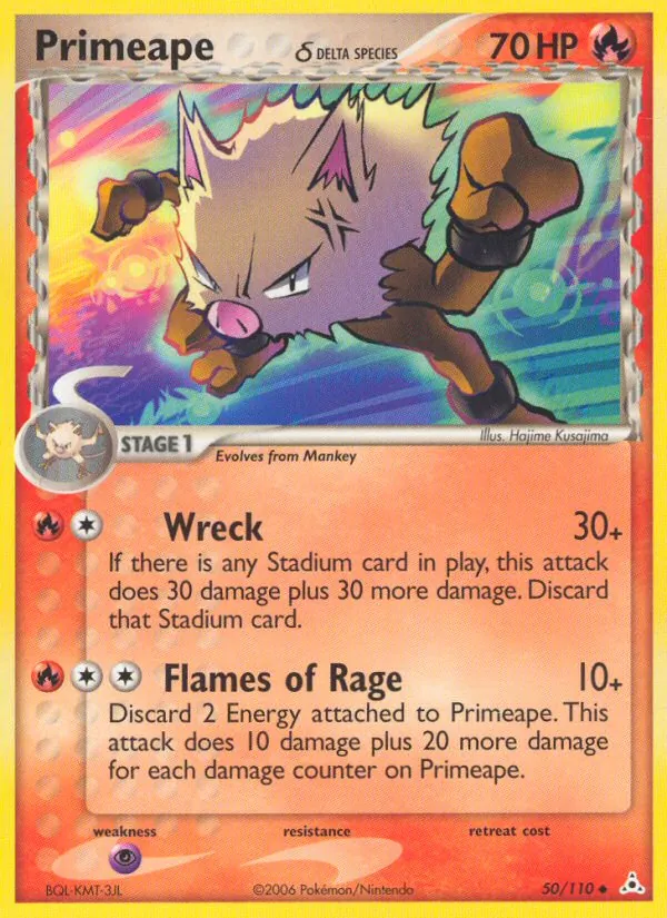 50 Primeape δ – Holon Phantoms