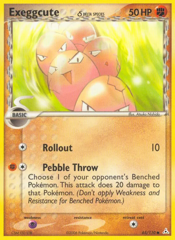 65 Exeggcute δ – Holon Phantoms