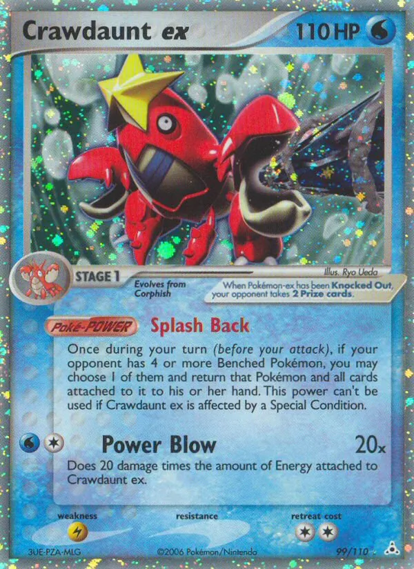 99 Crawdaunt ex – Holon Phantoms