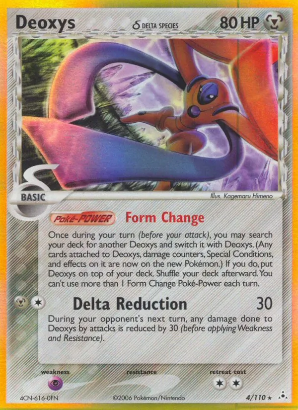 4-RH Deoxys δ – Holon Phantoms