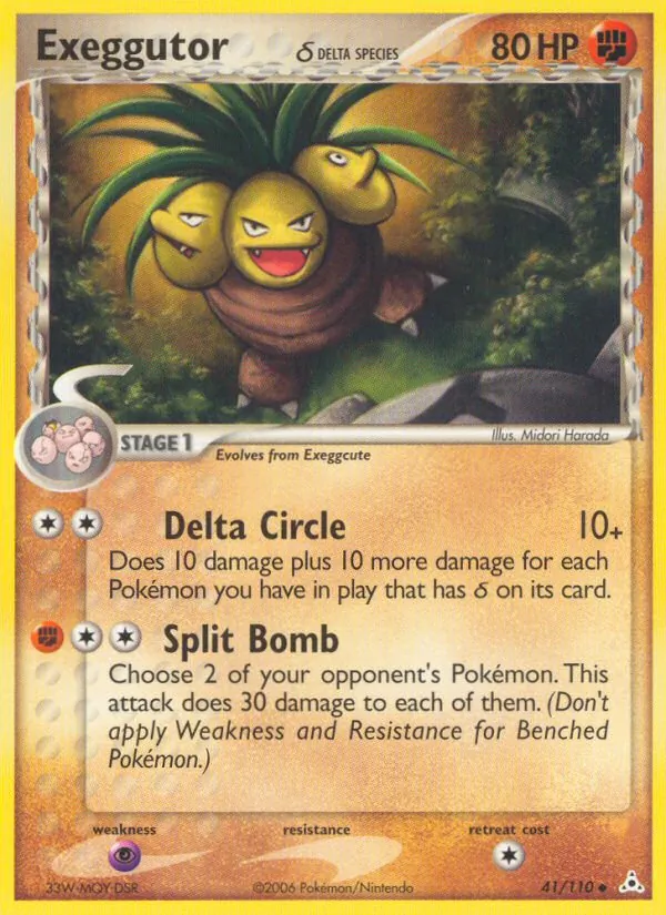 41-RH Exeggutor δ – Holon Phantoms
