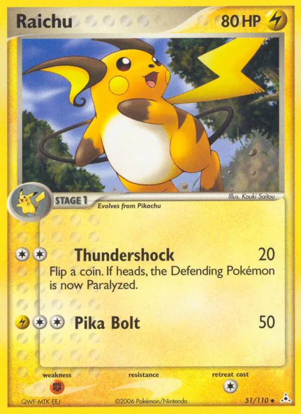 51-RH Raichu – Holon Phantoms