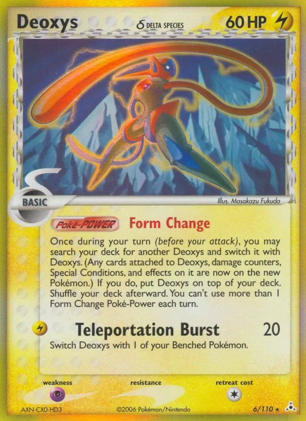 6-RH Deoxys δ – Holon Phantoms