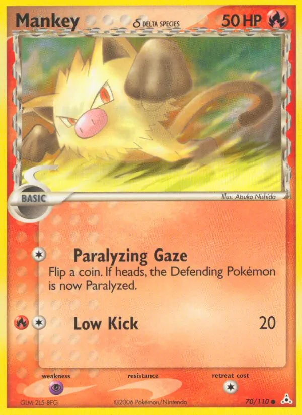 70-RH Mankey δ – Holon Phantoms