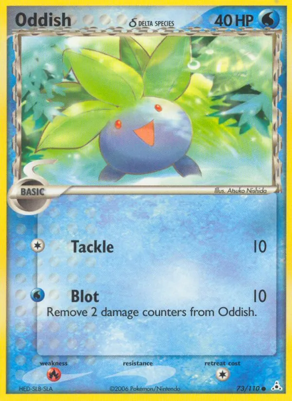 73-RH Oddish δ – Holon Phantoms