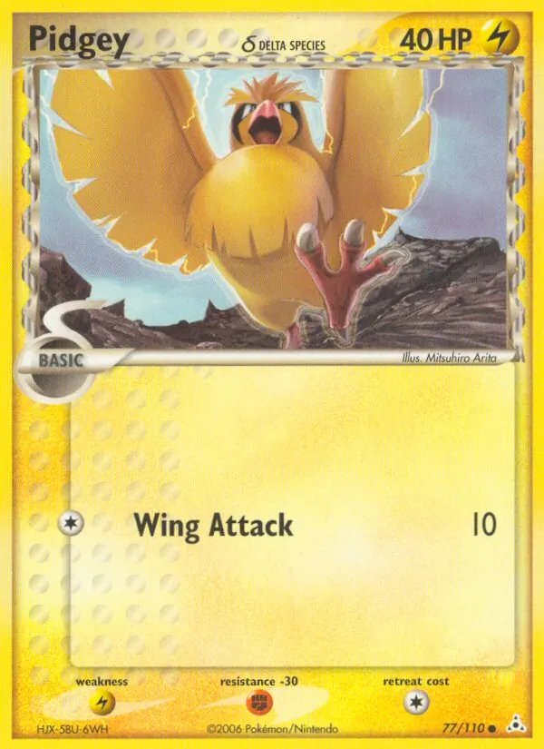 77-RH Pidgey δ – Holon Phantoms