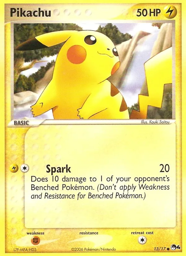 13-H Pikachu – POP Series 4