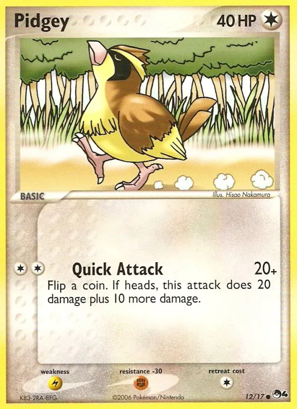 12 Pidgey – POP Series 4