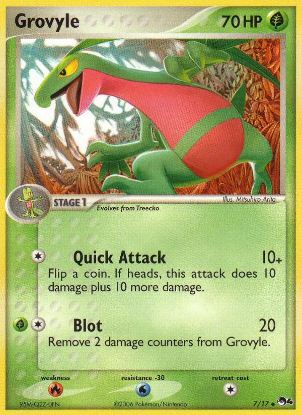 7 Grovyle – POP Series 4