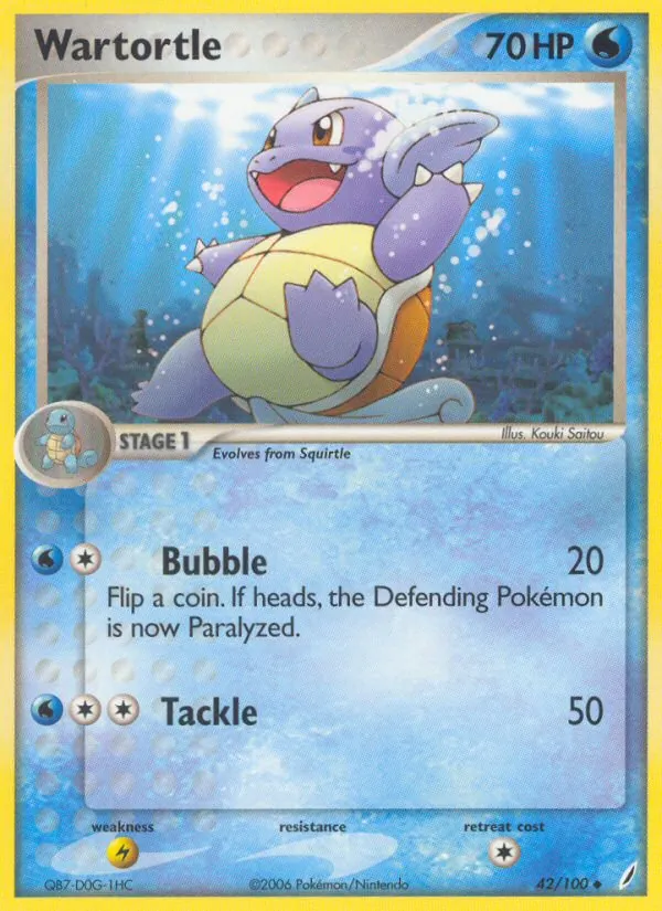 42-normal-statechampionships Wartortle (State Championships stamp) – Crystal Guardians