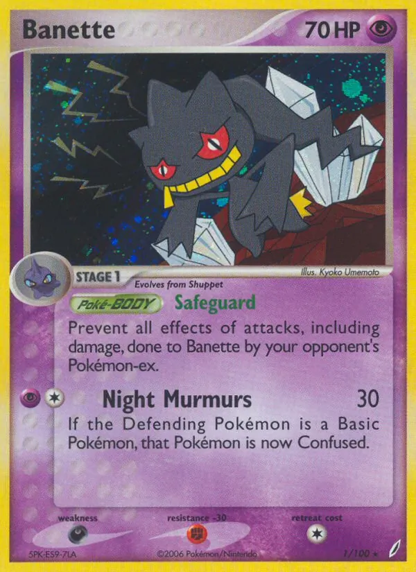1 Banette – Crystal Guardians