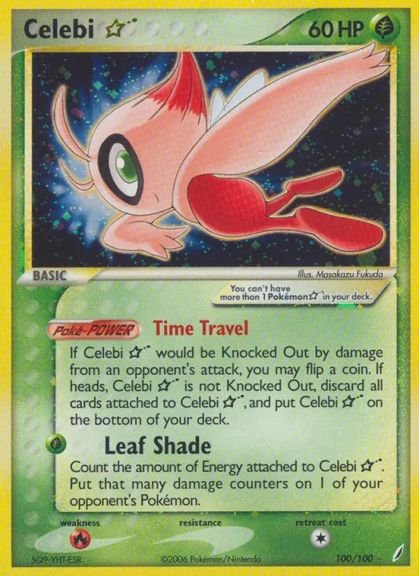 100 Celebi ☆ – Crystal Guardians