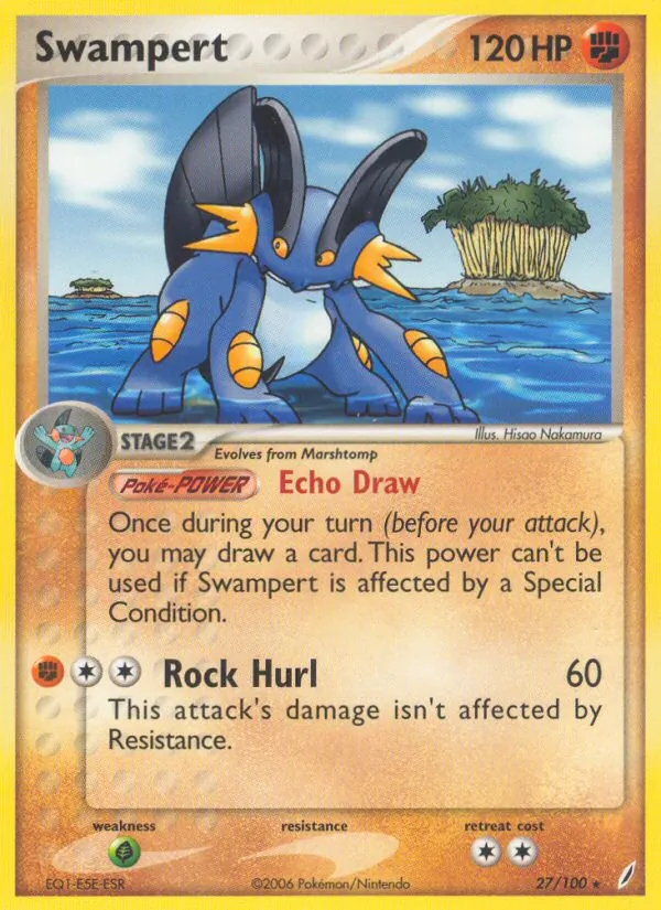 27 Swampert – Crystal Guardians