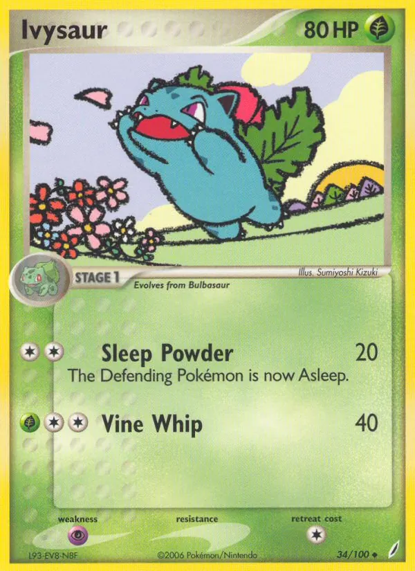 34 Ivysaur – Crystal Guardians
