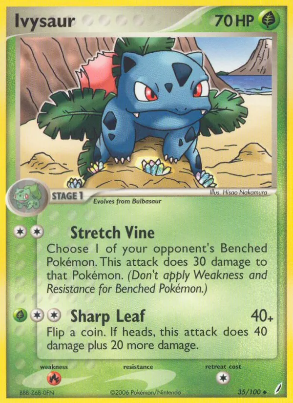 35 Ivysaur – Crystal Guardians